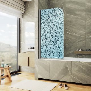 Шторка на ванну MaybahGlass ФП011 MGV-928-ФП011-6 60см фотопечать